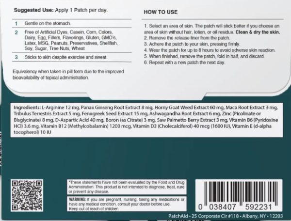 IGNITE HIM MALE LIBIDO PATCH - Image 2